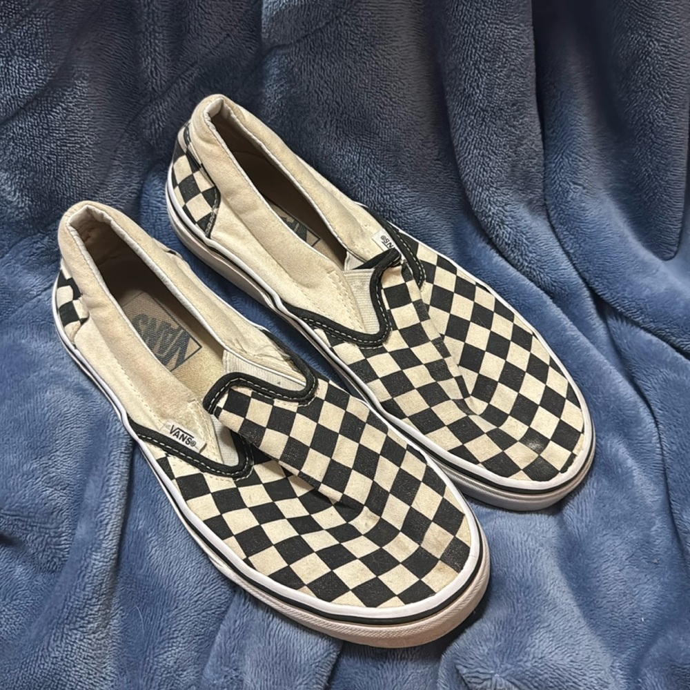 Checkered vans